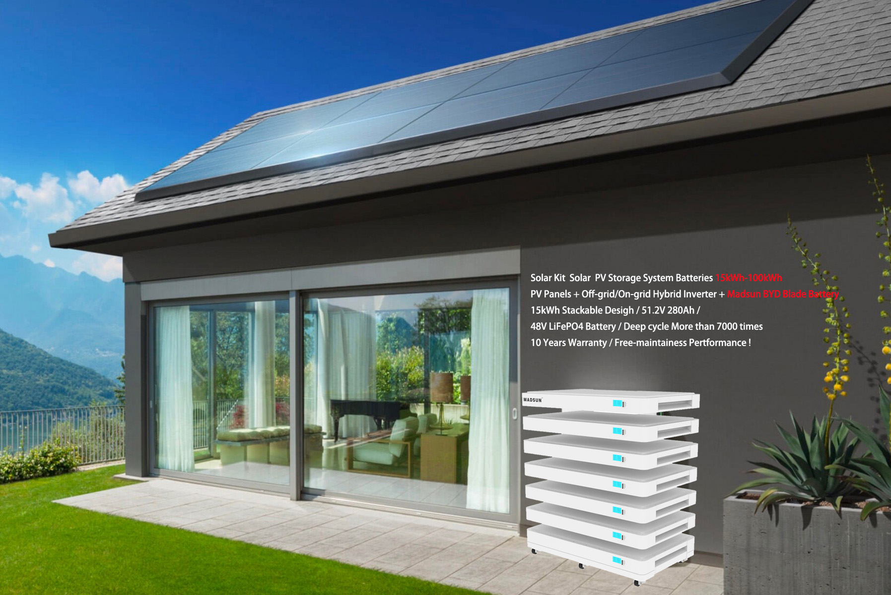 Solar PV Home ESS (15kw)