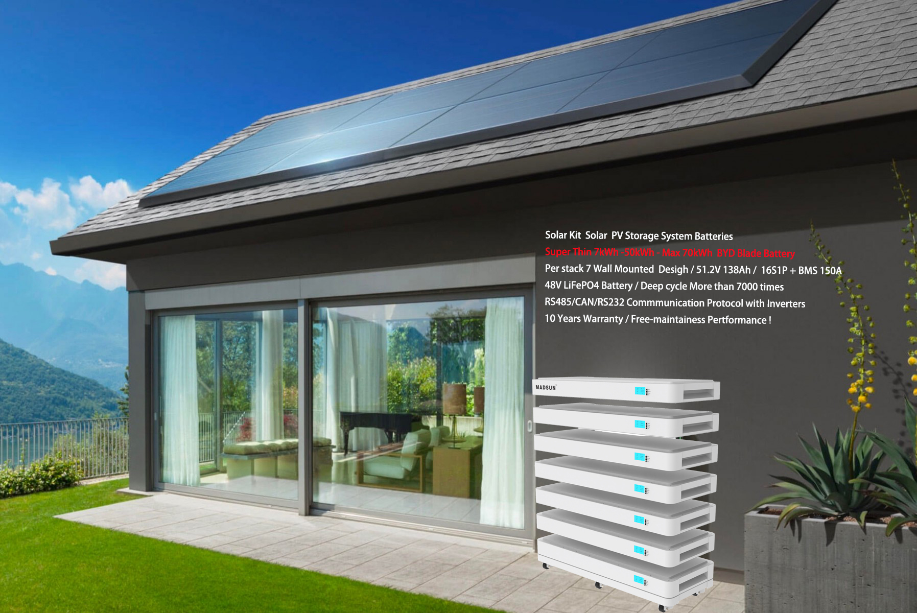 Solar PV Home Stack (7kw) 3