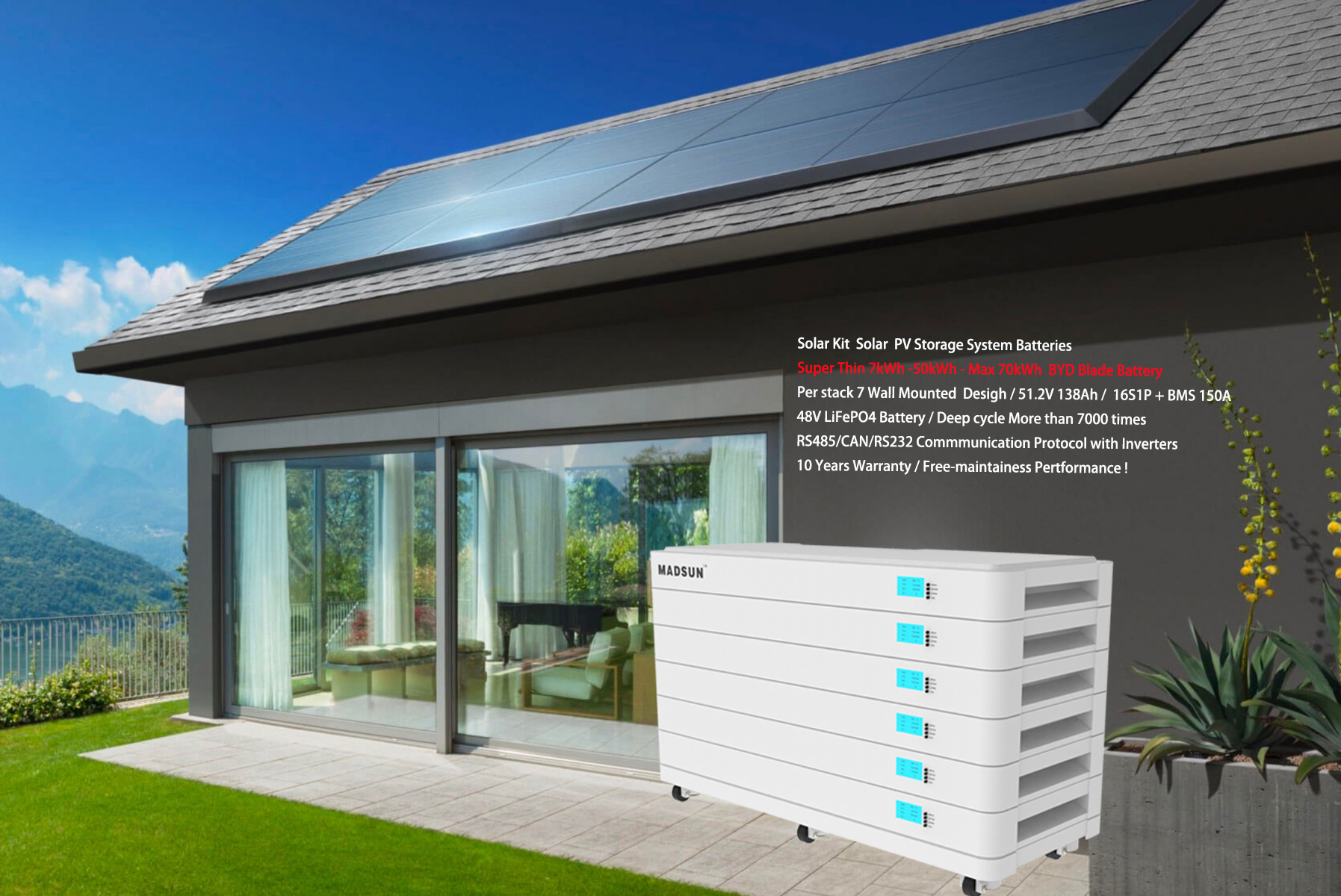 Solar PV Home Stack (7kw) 4