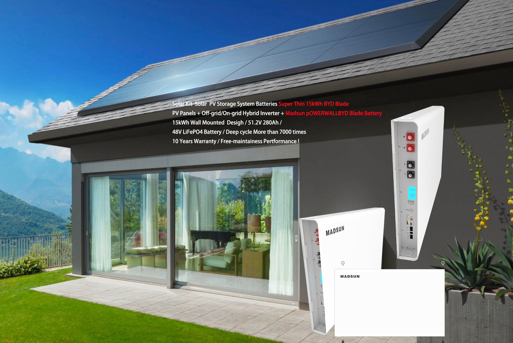 Solar PV Home Wall (15kw)